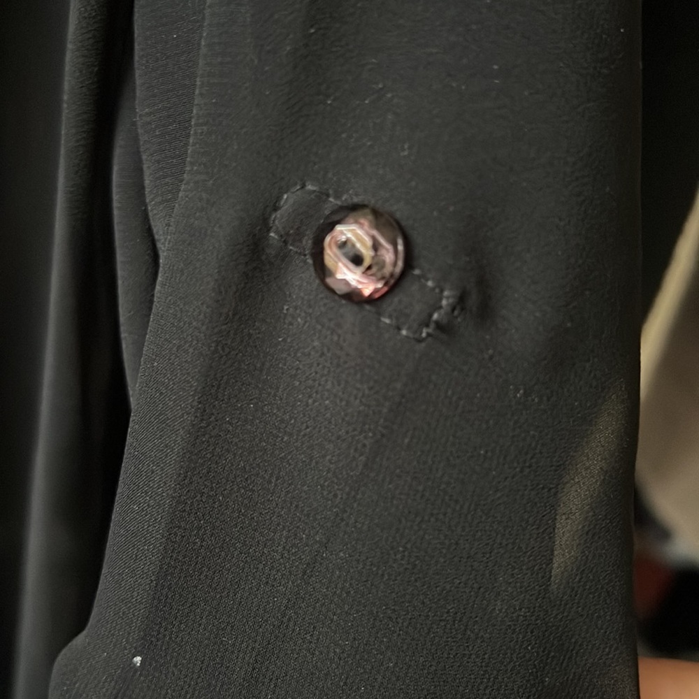 NWOT Romeo & Juliet Couture sheer blouse - Picture 11 of 12